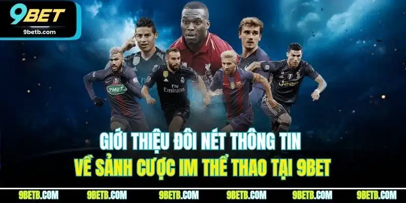 IM Sport - Sảnh Cược Thể Thao Trực Tuyến Đỉnh Nhất 9BET 2 Giới thiệu đôi nét thông tin về sảnh cược IM thể thao tại 9BET