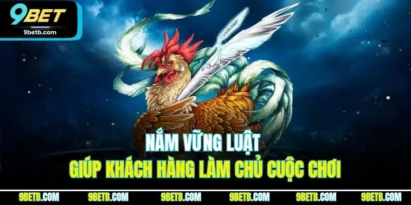 Đá Gà Thái Lan - Trải Nghiệm Cược Đầy Kịch Tính Tại 9BET 4 Nắm vững luật giúp khách hàng làm chủ cuộc chơi